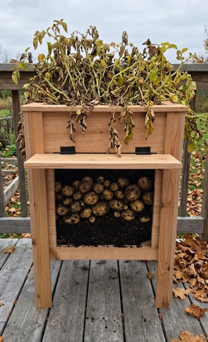 Potato Growing Bin