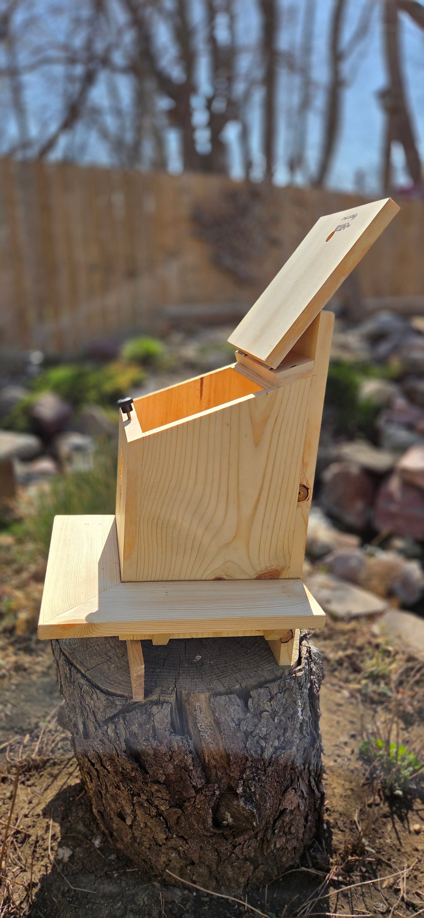 Topper Popper Squirrel House