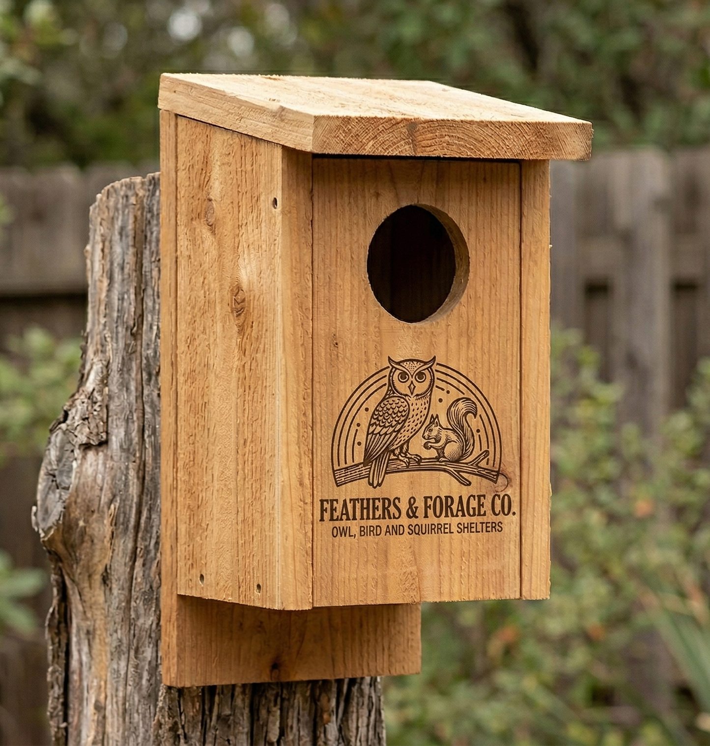 Screech Owl Shelter
